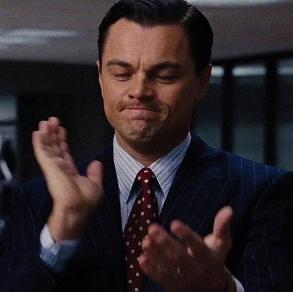 леонардо ди каприо аплодирует