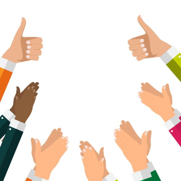 аплодисменты векторное изображение