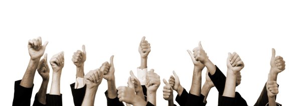 большой палец вверх