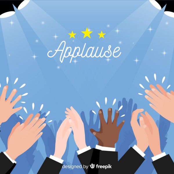 аплодисменты векторная графика