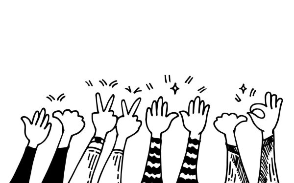 аплодисменты рисунок