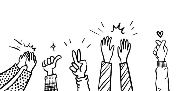 аплодисменты карандашом