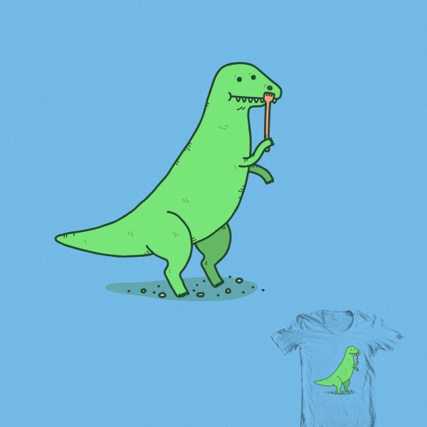 динозаврик для срисовки