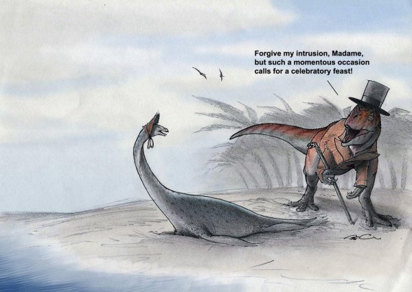 вымершие динозавры