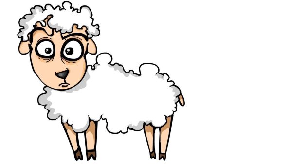 барашек мультяшный