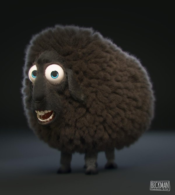 смешная овечка