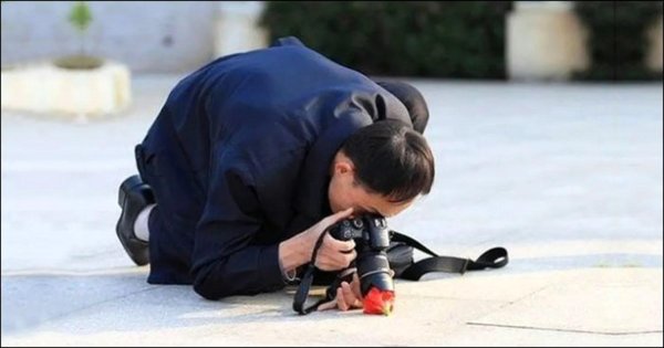 смешные позы фотографов