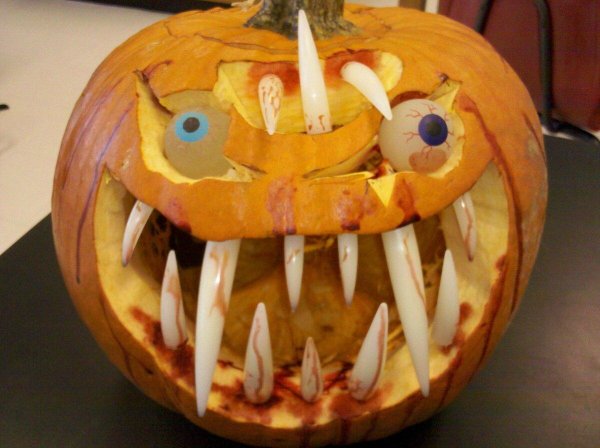 прикольная тыква