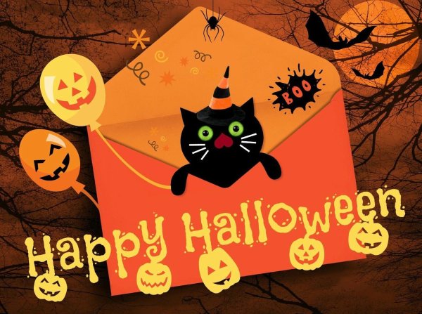поздравление с хэллоуином
