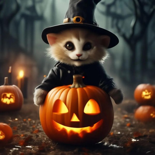 с хэллоуином