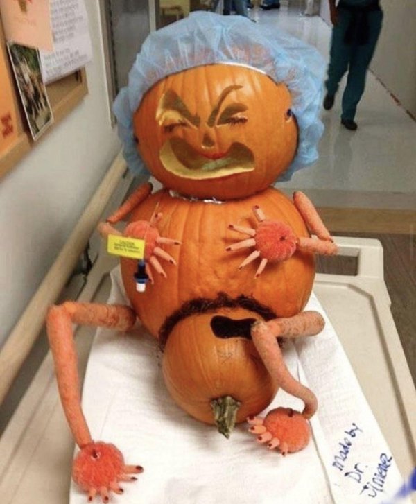 поделка из тыкв