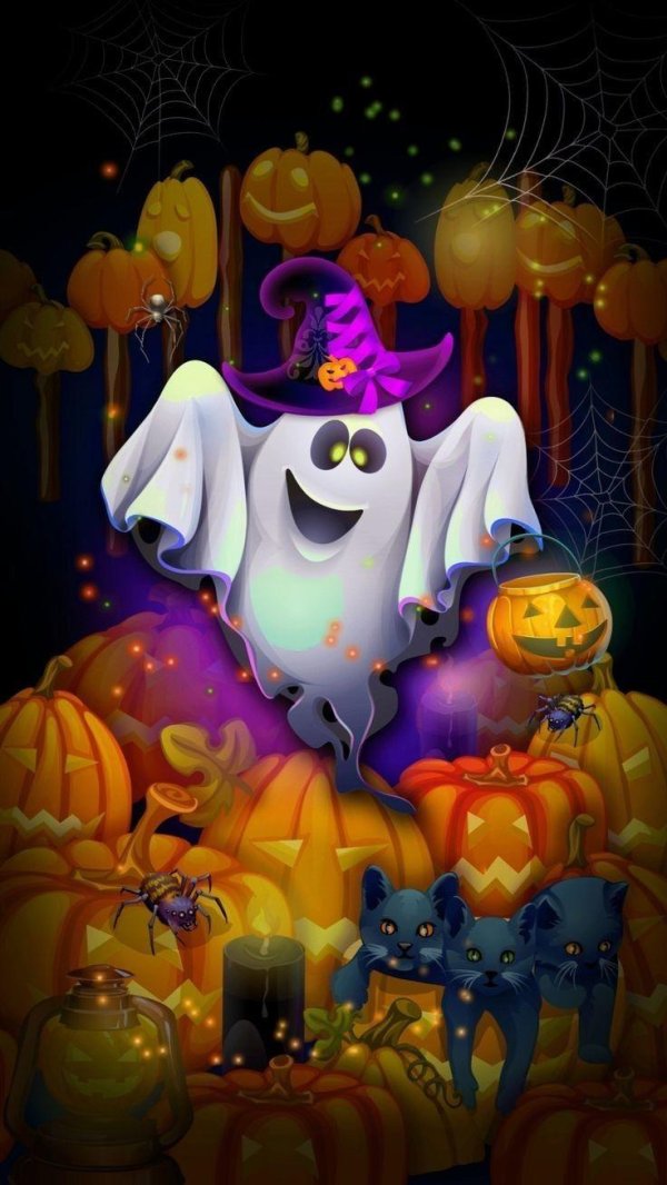 хэллоуин призрак