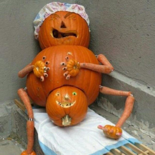 поделка из тыкв