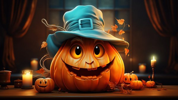 хелуин тыква