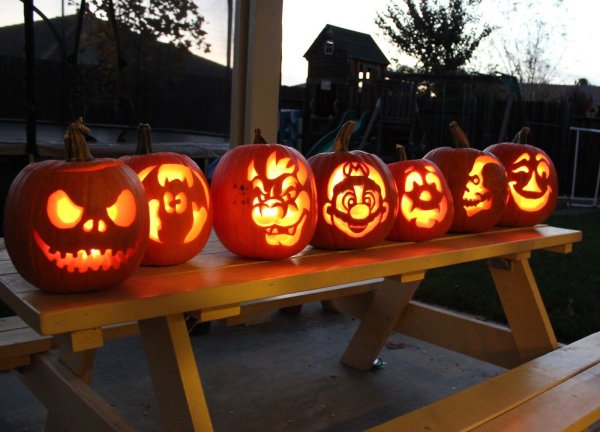 светильник джека helloween