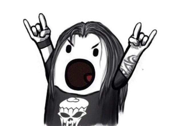 рок рисунки