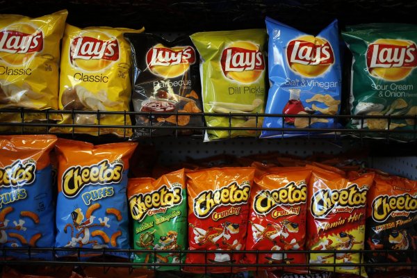 выкладка чипсов