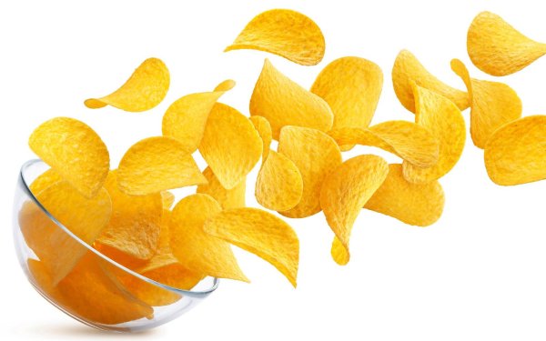 чипсы на прозрачном фоне