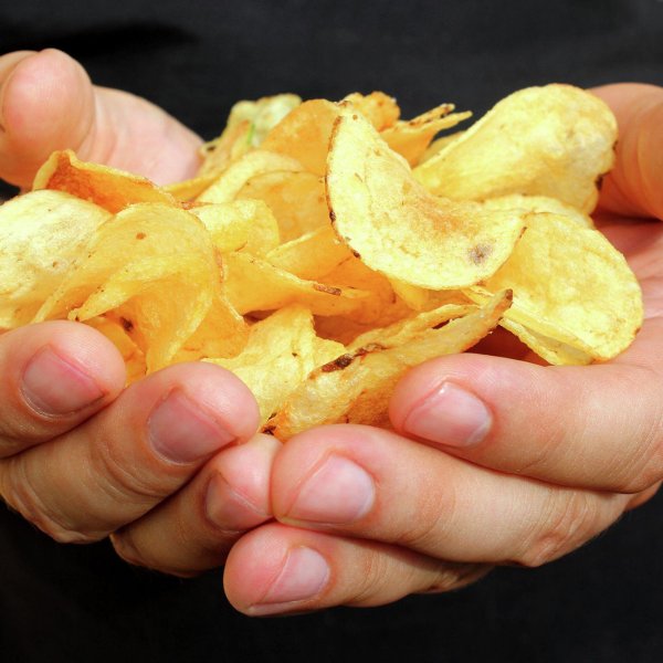 сырные чипсы