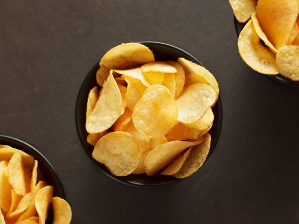 рифленые чипсы