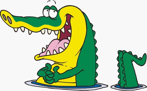 ребус крокодил