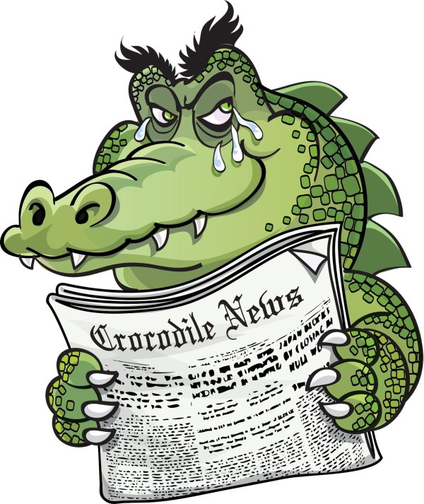 крокодил прикольный