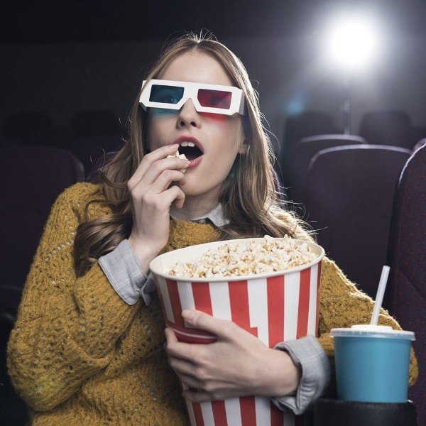 фотосессия с попкорном