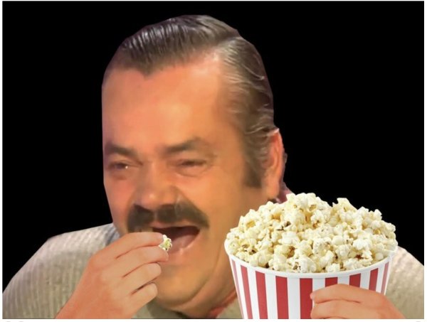 хуан риситас с попкорном