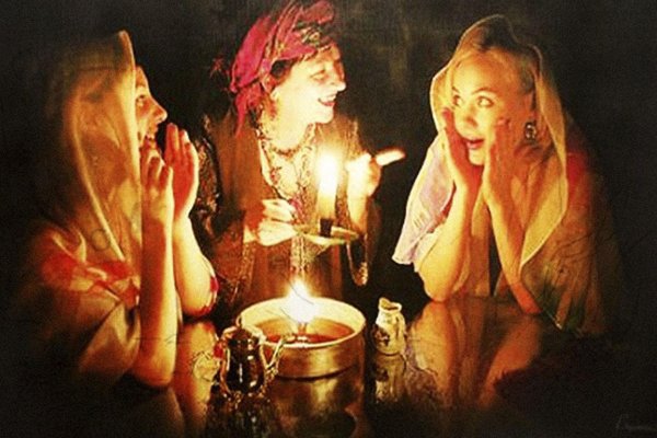 рождественские гадания