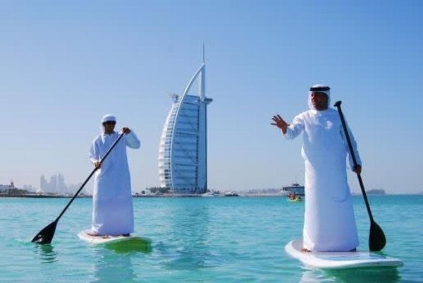 stand up paddle boarding dubai dubai krik
