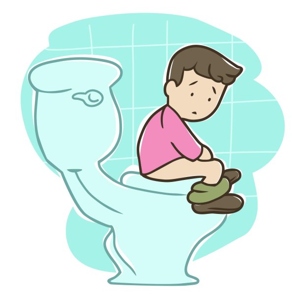 запор рисунок