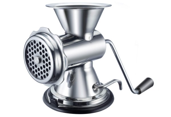 мясорубка на белом фоне