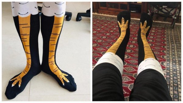 гольфы куриные лапы