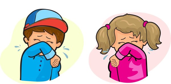 кашлять в локоть