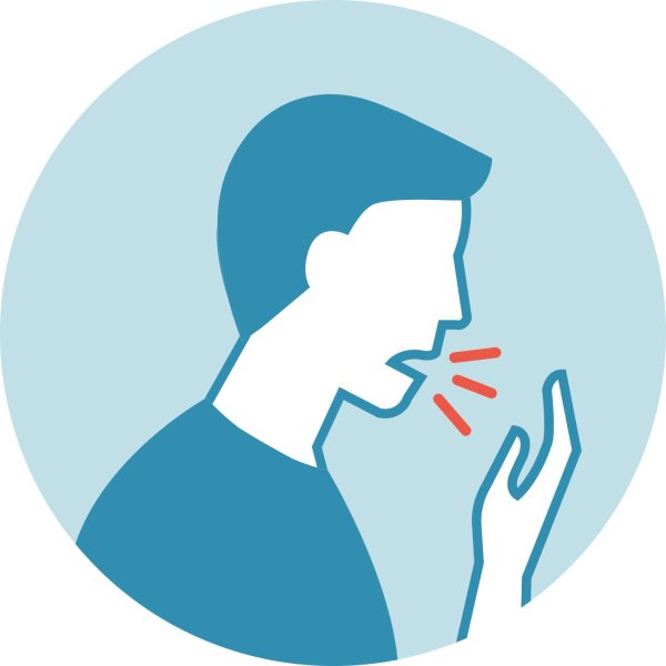 кашель значок