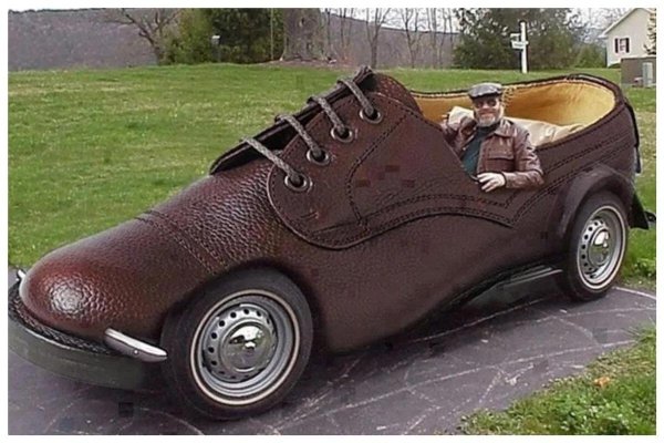 необычная машина