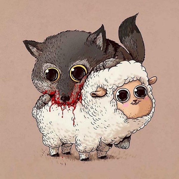 рисунки милых животных