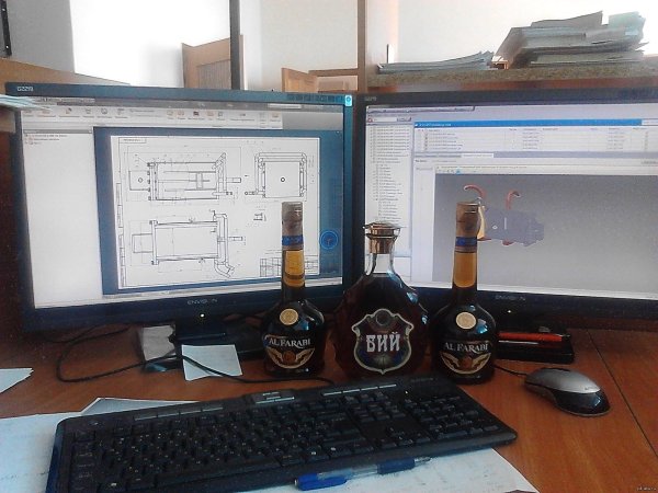 алкоголь на столе