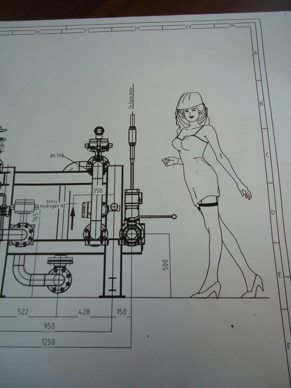 забавные чертежи