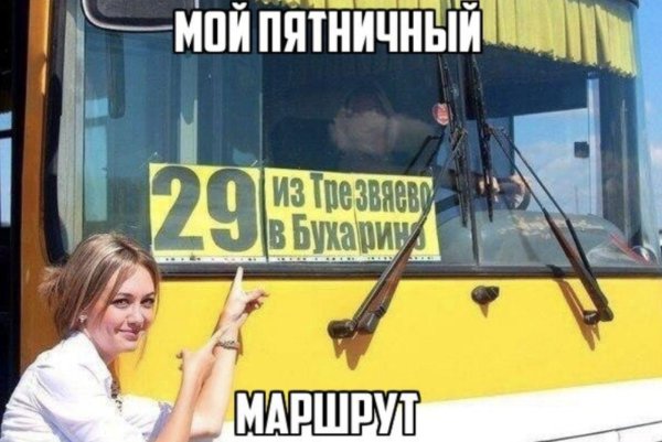 маршрутка прикол
