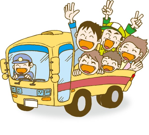 мультяшный автобус