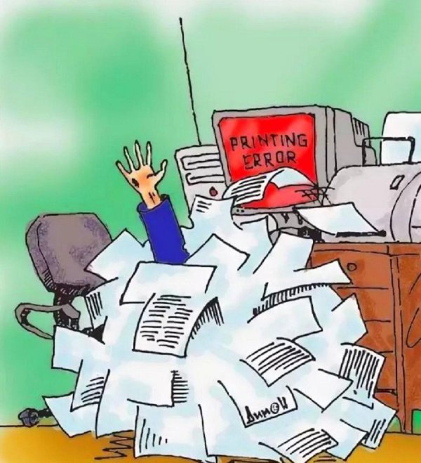 карикатуры на офисных работников