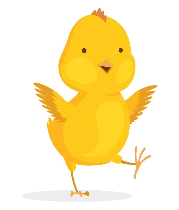 мультяшные цыплята