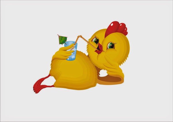 мультяшные цыплята
