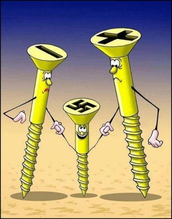 смешной шуруп