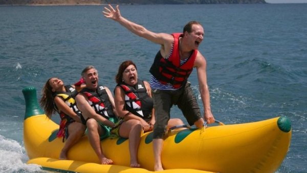 банан водный аттракцион