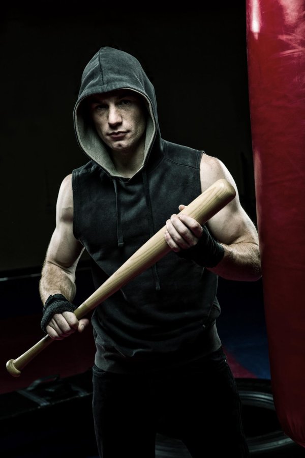 фотосессия с битой