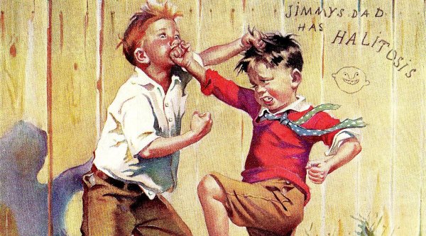 мальчишки дерутся