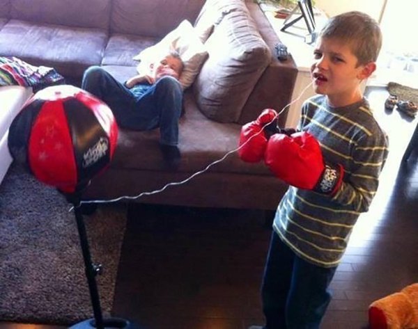 детские боксерские перчатки