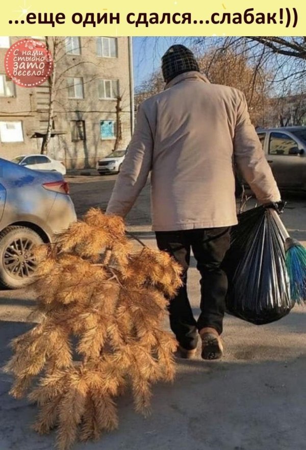 выкинуть елку